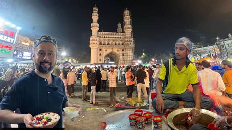 Hyderabad Charminar Street Food Ramzan Special Hyderabad