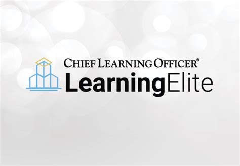 Chief Learning Officer Reveals 2021 Learningelite Award Recipients Chief Learning Officer