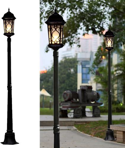 Bloomry Lampadaire Ext Rieur Traditionnel Europ En De Jardin Lanterne