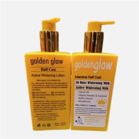 Golden Glow Intensive Half Cast Days Whitening Milk Ml