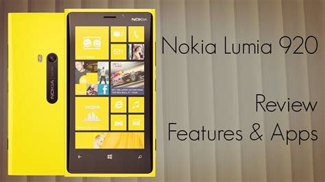 Nokia Lumia Review Features And Apps Phoneradar Youtube