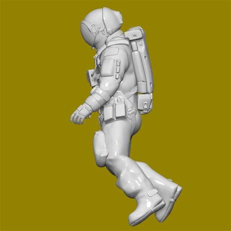 Archivo STL ASTRONAUTA PERSONAJE Plan De Impresora 3D Para Descargar