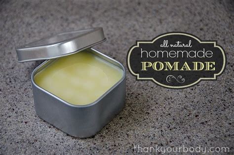 Awesome Diy Tutorial All Natural Homemade Pomade Perfect For Styling