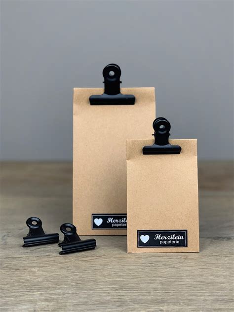 Clip classic Set/5Stk. schwarz | small | 12321.2