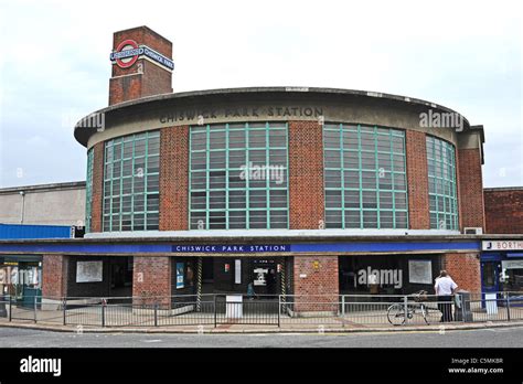 Chiswick Park Underground Or Tube Station In London Uk Stock Photo Alamy