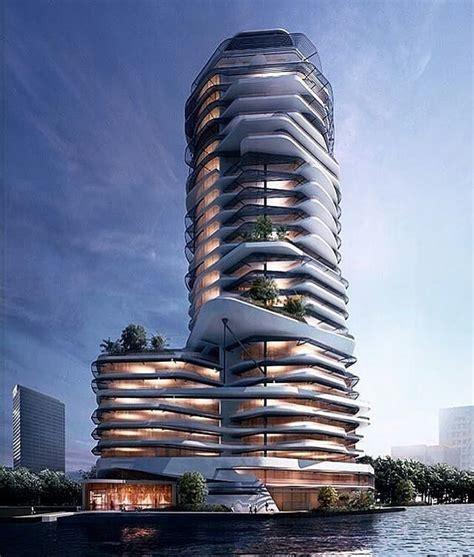 Futuristic Office Buildings