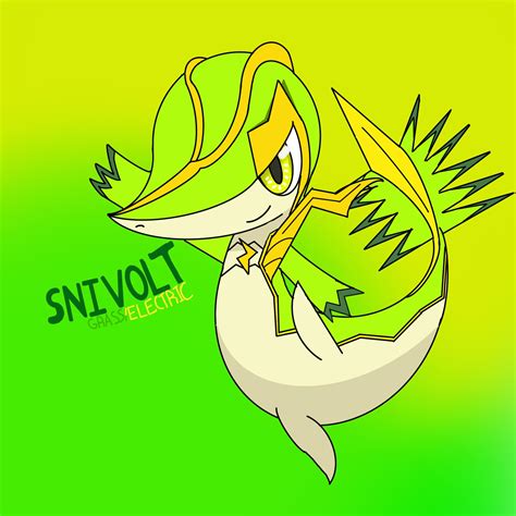 Part 7 Of Creating Dual Type Snivy This Is The Grasselectric Type