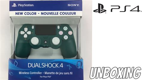 PS4 ALPINE GREEN DUALSHOCK 4 UNBOXING YouTube