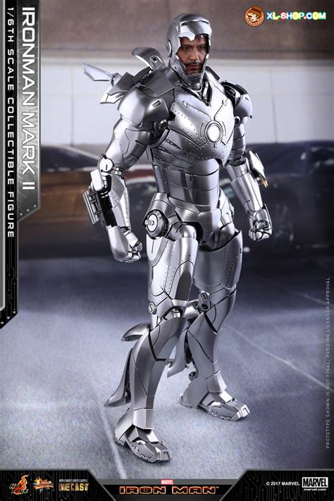 Hot Toys MMS431D20 Iron Man 1 6th Scale Mark II Collectible Figure