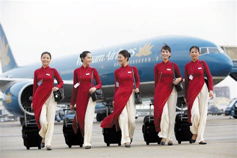 Cabin Crew Photos Vietnam Airlines Stewardess Uniforms