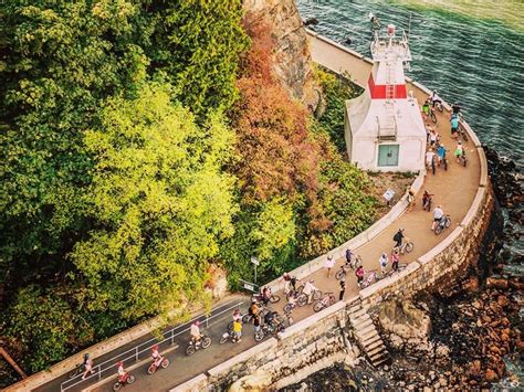 Stanley Park Seawall Map