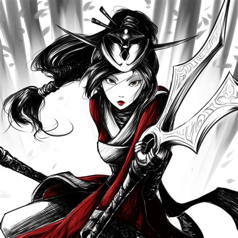 League Of Legends Bloodmoon Akali Hd Wallpapers Wallpaper Cave