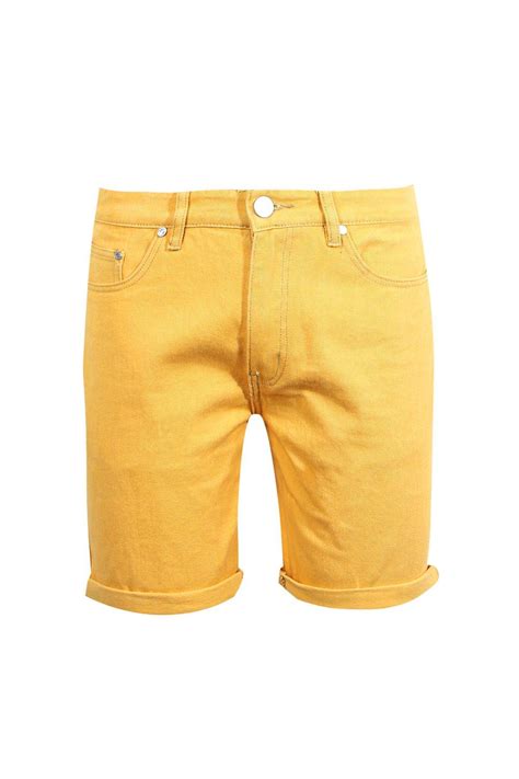 Yellow Jean Shorts Mens Hotsell