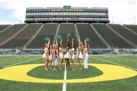 Group Graduation photos | Autzen stadium, Soccer field, Stadium