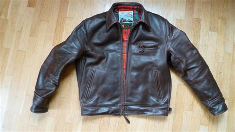 Vorlesung Prompt Busch Aero Highwayman Leather Jacket Geschickt