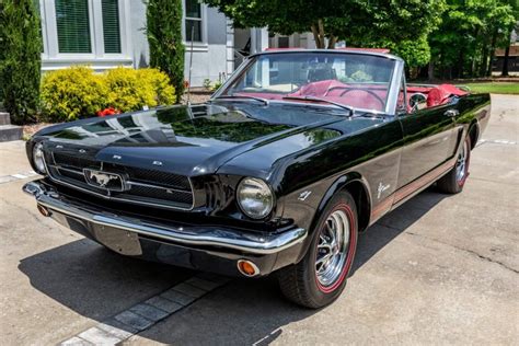 For Sale 1965 Ford Mustang Convertible Raven Black 289ci V8 3 Speed