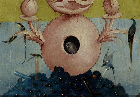 Hieronymus Bosch The Garden Of Earthly Delights Left Panel Detail Of