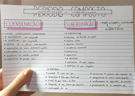 Período Composto Por Coordenação E Subordinação Exercícios