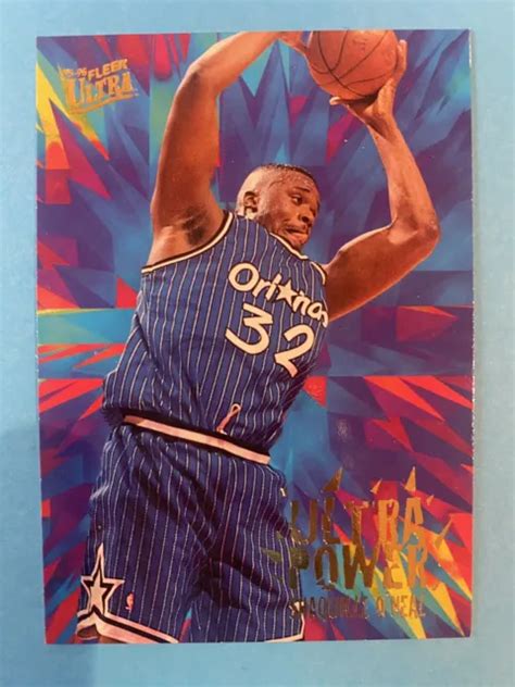 Carte D Insertion Shaquille O Neal Fleer Ultra Power Orlando