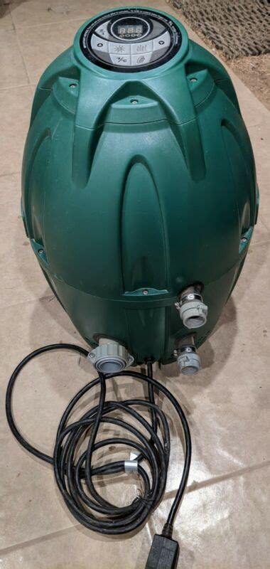 Green Coleman Saluspa Inflatable Hot Tub Pump for sale from United States