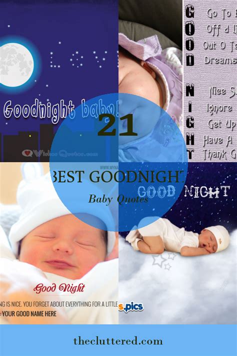 21 Best Goodnight Baby Quotes - Home, Family, Style and Art Ideas