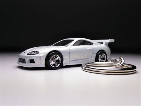 Toyota Supra Hot Wheels Keychain Etsy