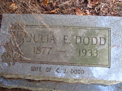 Julia Elizabeth Hall Dodd 1877 1933 Memorial Find A Grave