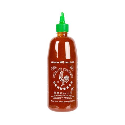 Huy Fong Sriracha Hot Chili Sauce 28 Oz Euro Usa