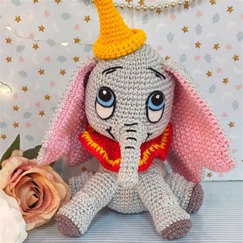 Dumbo Em Amigurumi Loja Madam Arts Elo7 Produtos Especiais