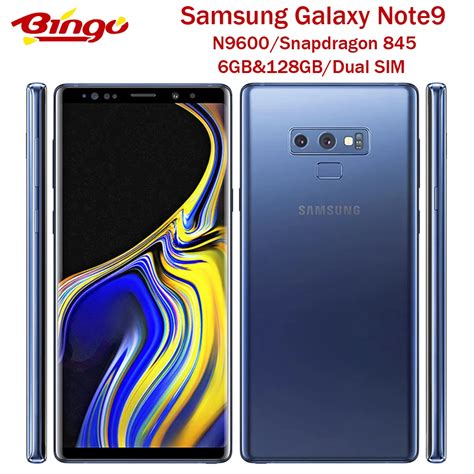 Samsung teléfono inteligente Galaxy Note 9 N9600 móvil libre LTE