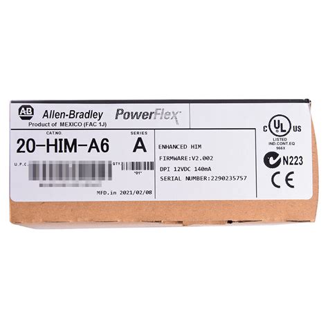 Him A Allen Bradley Powerflex Enhanced Him Module Hima Ebay