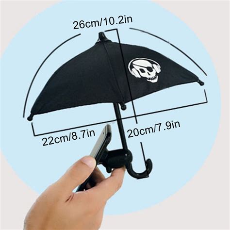 Phone Umbrella Suction Cup Stand Universal Phone Stand with Umbrella