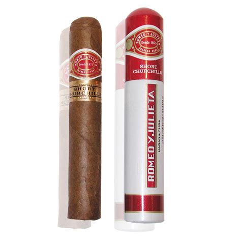 Romeo Y Julieta Short Churchill In Tube Pack Of Cigars Unlimited