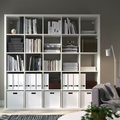 Kallax Shelving Unit White 182x183 Cm Ikea