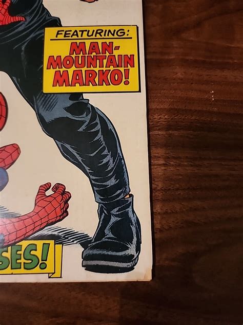 Amazing Spider Man 73 1969 1st Silverman And Man Mountain Marko Stan