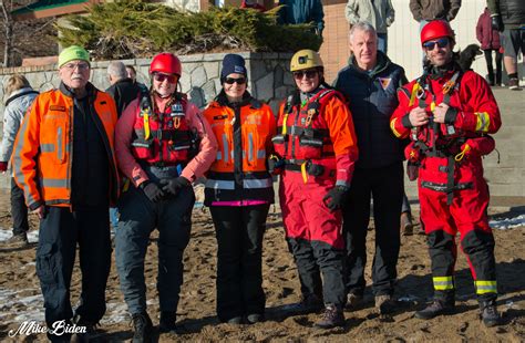 Brave Souls Jumped Into Okanagan Lake Sunday For The Annual Polar Bear