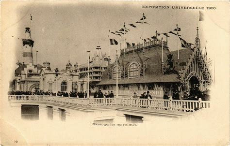 Paris Exposition Universelle 1900 Messageries Maritimes Cartorum