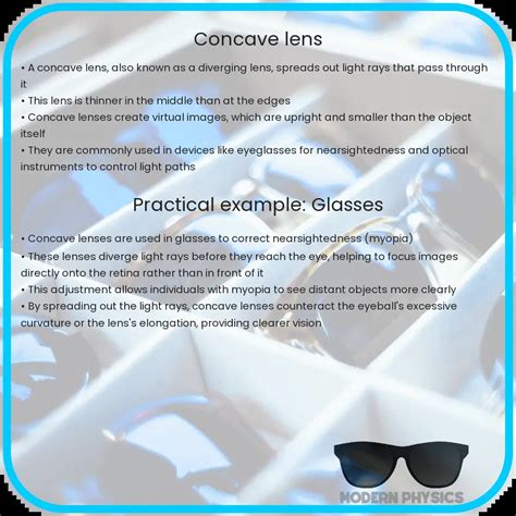 Concave Lens Uses Principles And Image Formation