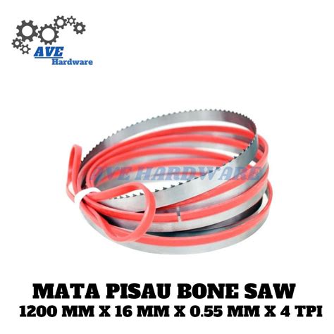 Jual Mata Pisau Bone Saw 1200 Gergaji Pita Potong Daging Ikan 1200 MM