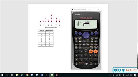 Using Casio Fx 82au Plus Ii Calculator To Get Five Point Summary Youtube