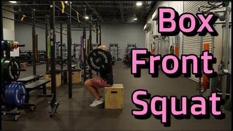 Box Front Squat Youtube