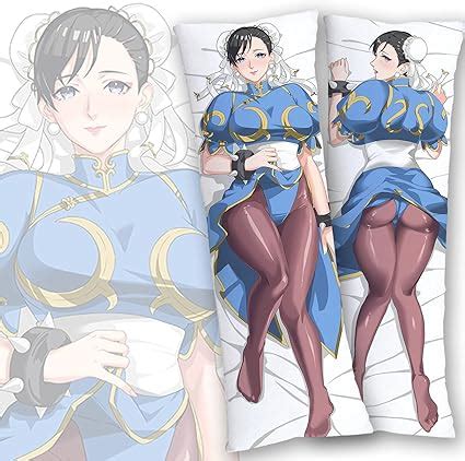 Yuedevil Chun Li Body Pillow Cover Case Hugging Soft Anime Character