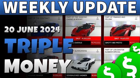 Gta Gentleman Gta Triple Money Gta Online Weekly Update New Dlc