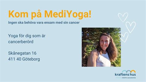 Mediyoga Med Stéphanie Blockhuys Kraftens Hus Göteborg