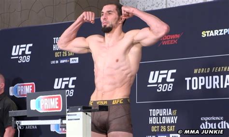 abus-magomedov-ufc-308-official-weigh-ins | MMA Junkie