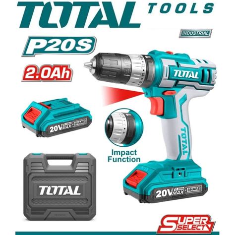 Характеристики Ударный аккумуляторный шуруповёрт 20V 2Ач TIDLI200215 ...