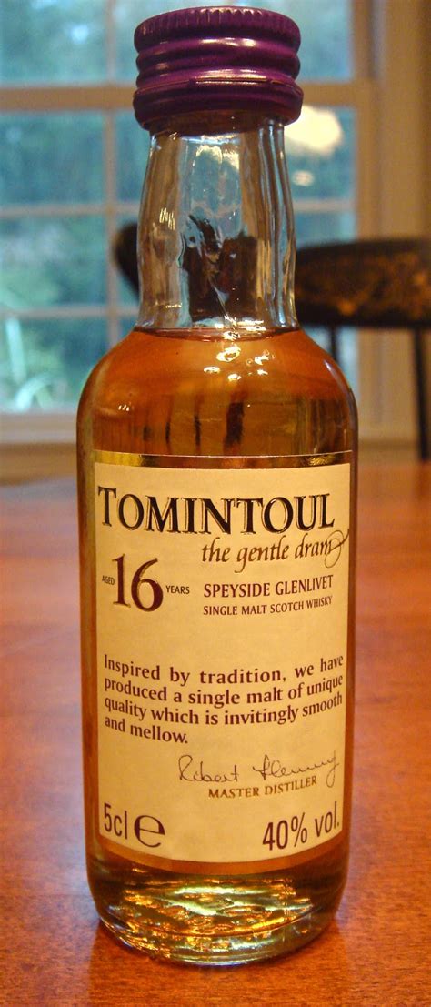 The Tomintoul 16 (50 ml airline bottle) | The Malt Impostor
