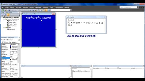 Crée Formulaire De Recherche Vba Youtube