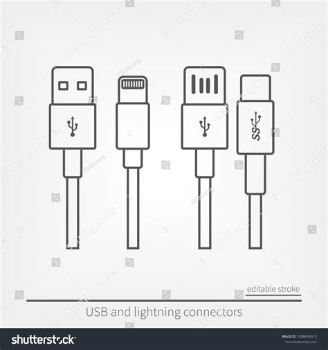 13235 Usb Adapter Icon Images Stock Photos And Vectors Shutterstock