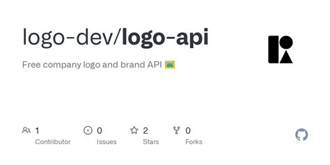 github logo devlogo api  company logo  brand api
